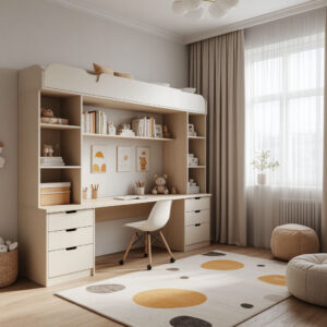 практичная мебель для детской комнаты