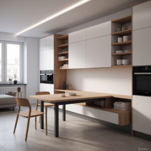 Трансформируемая мебель для кухни