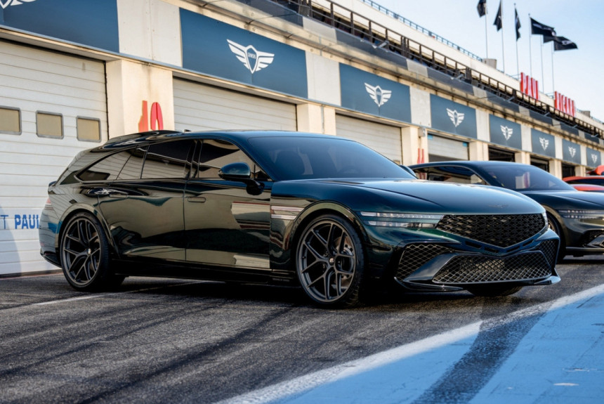 Флагманский седан Genesis G90 стал основой для концептуального универсала