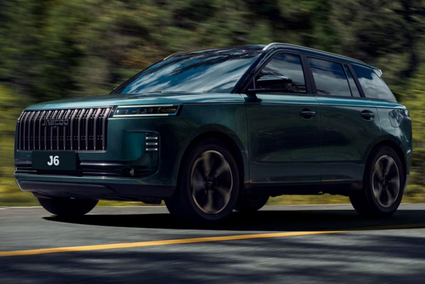 Кроссовер Jaecoo J6 для России: первые подробности